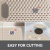 Three Color Anti Slip Bathroom Mat Shower Toilet Washroom Bathtub Massage Household Floor Pad For Home Daily Use Accessory Kit