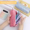 Korean Stationery Pencil Cases For Girls Glitter Pencil Case Trousse Pen Case Sequin Estuche School Supplies Pencil Pouch