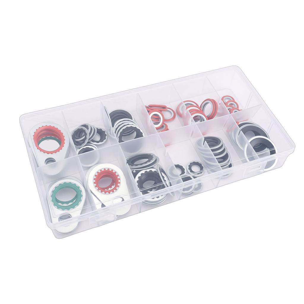   Conditioning   Port   Washer Kit  Lacement for R12 R134A 12 Sizes AC   Port   Washer Kit