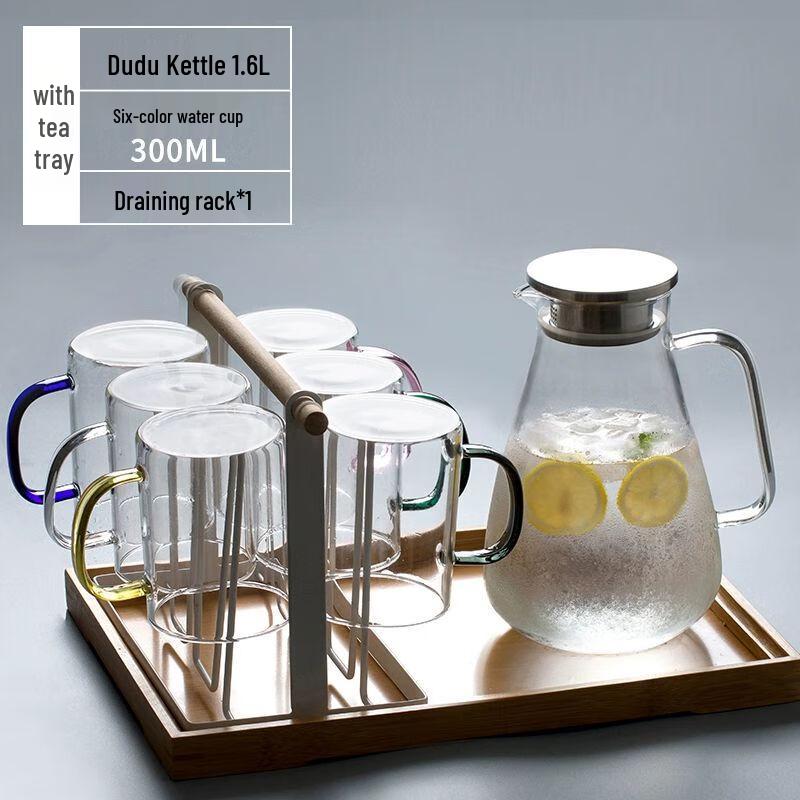 

Jiakangming Heat-Resistant Glass Mug with Handle