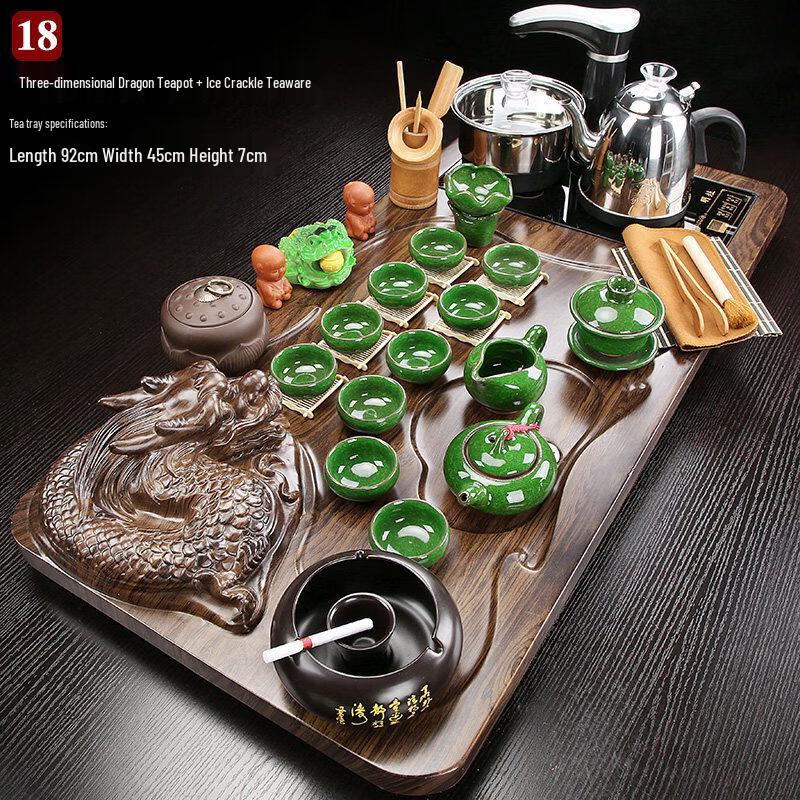Automatic Ceramic Kung Fu Tea Set