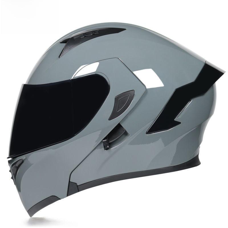 Orz Unisex Electric Bike Helmet: Flip-Up, Full & Half Styles with Tail Wings, Protective Caps for All Seasons, Personalized Design