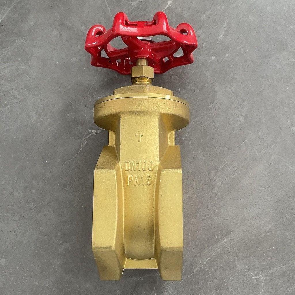 Brass Gate Valve for Water Meters with Thickened Silk Thread and PPR2 Double Hot Melt (4-6 Points)