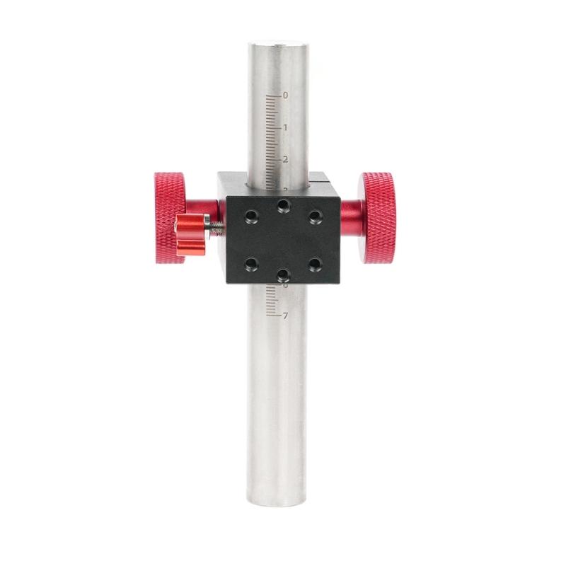 High Precise Z Axes Linear Lift Stage Platform With Gear Rack And Stainless Steel Column Suitable For Optically Alignment