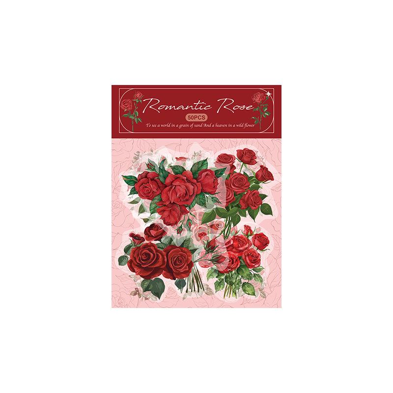 Waterproof Transparent Stickers: Plant & Flower DIY Decoration for Water Bottles & Journals