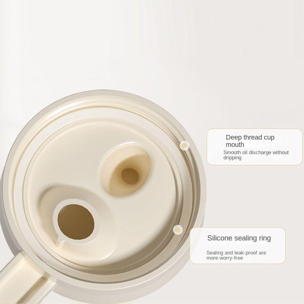 Curved Handle Glass Oil Dispenser 500ML Oil Bottle New Seasoning bottle Restaurant