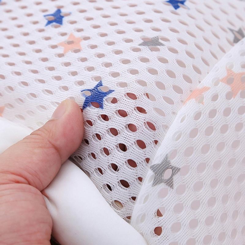 Gentle Baby Bath Support Shower Pad with Thickened Pillow Part for Head Neck and Back Stability During Bathing