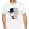 Nadměrné tričko Breaking Bad Walter Heisenberg Jsem Nebezpečí Jednoduchý Design Gotický Styl Anime Tričko Pánská Designová Trička