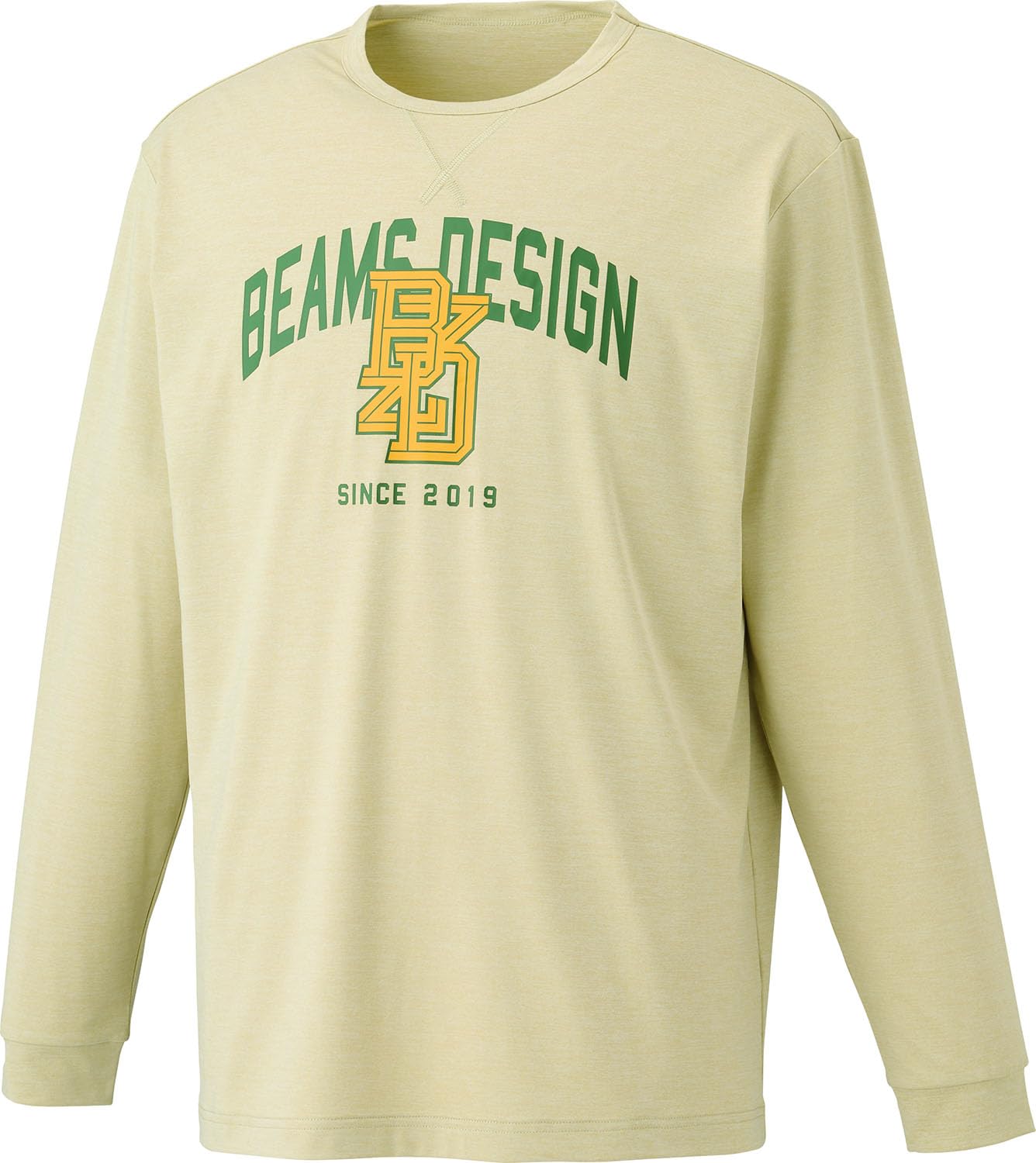 

ZETT Baseball Long Sleeve ZETT by BEAMS Beige Size BOT77206 Shirt, DESIGN, (3200), O,