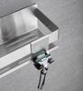Moisture-Resistant, Anti-Corrosion 304 Stainless Steel Nail-Free Bathroom Shelf