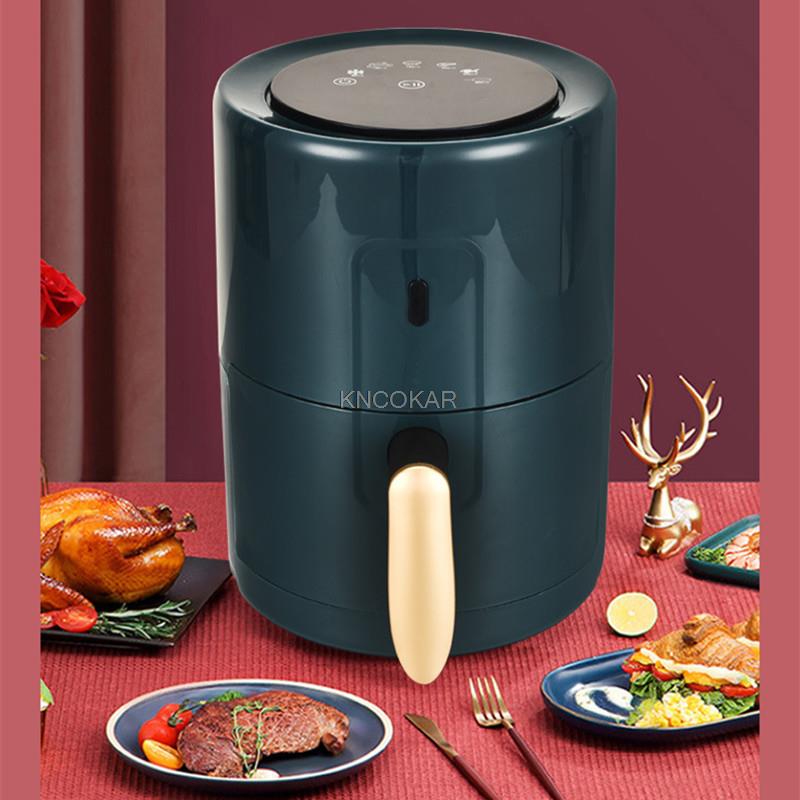 Freidora de Aire Inteligente Sin Aceite Automática Completa Multifunción Máquina de Papas Fritas Horno Integrado Aire Caliente Vapor Freidora Eléctrica