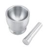 Stainless Steel Mortar Pestle Grinder Beans Garlic Spices Foodstuffs Kitchen Tool