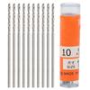 10pcs Straight Shank Twist Drill Bit Small Size Micro Size Drill Bit Set 1.80mm Diameter/1.0mm Diameter
