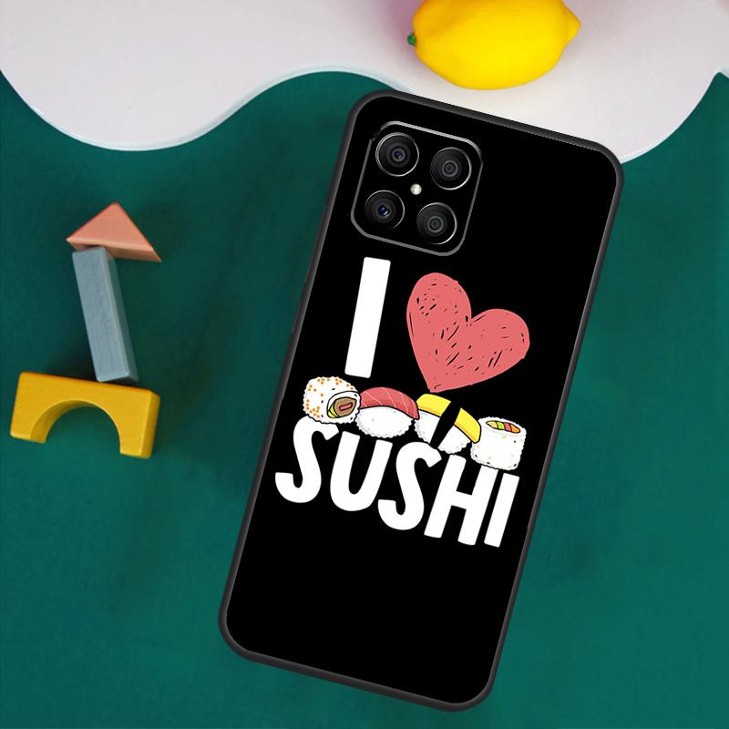 Sushi Case For Honor 200 Pro 50 70 90 X9a X8a X8 X9 X8b X9c X9b Honor Magic 7 Lite 5 6 Pro Cover