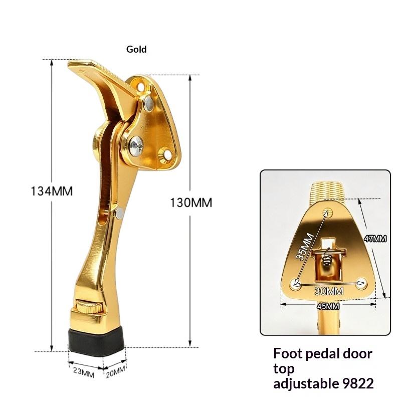 1Pcs Anti Collision Easy Pedal Floor Holder Kick Down Door Stopper Hardware Wall Protectors Door Holder