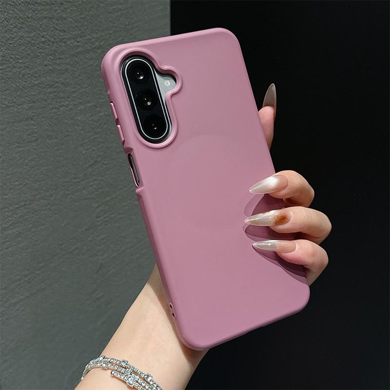 Samsung A17 Magnetic Absorption Premium Silicone Phone Case Samsung A17