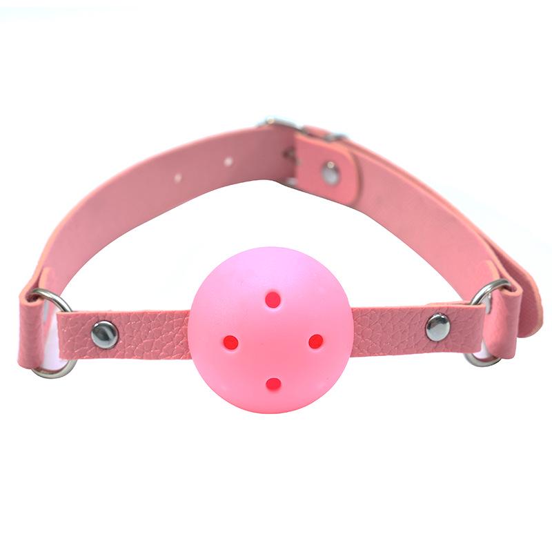 Orifice Ball Gag Mouth Restraint: Adult Couple's Fun Toy