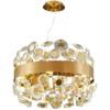 Crystal Rectangle Led Chandelier Lighting Gold Kitchen Island Pendant Lights Indoor Livng Room Hanging Lamp Bedroom Decor Lustre