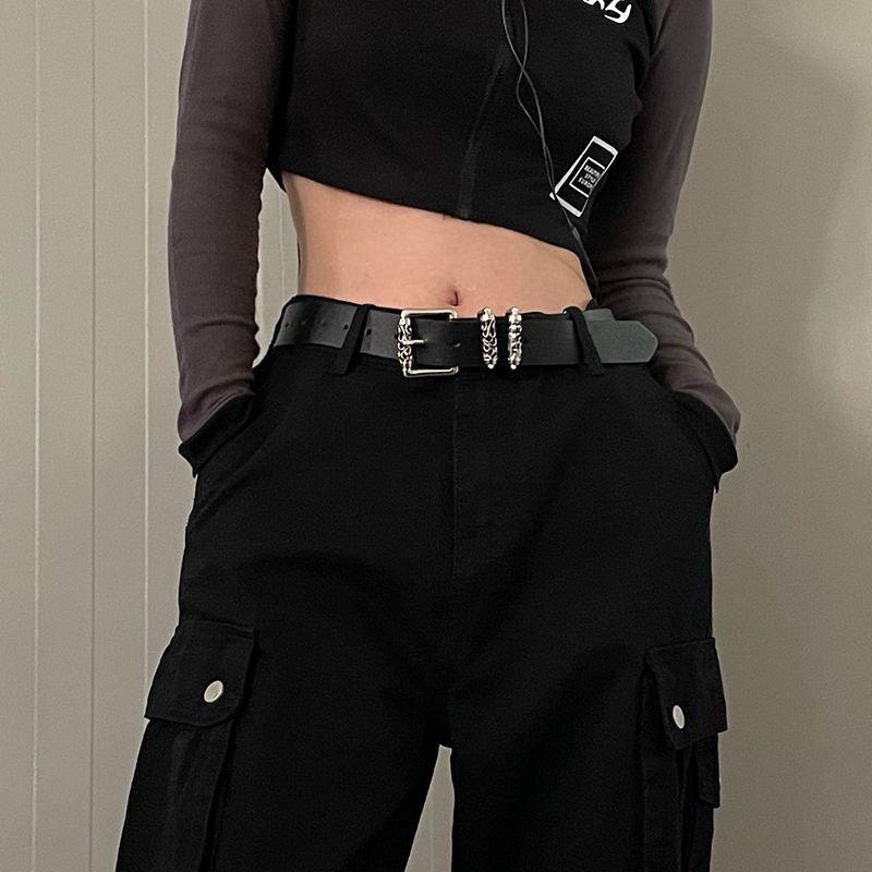 Stylish Women's Belt 2024 New Arrival Korean Version Versatile Pu Material Simple Design