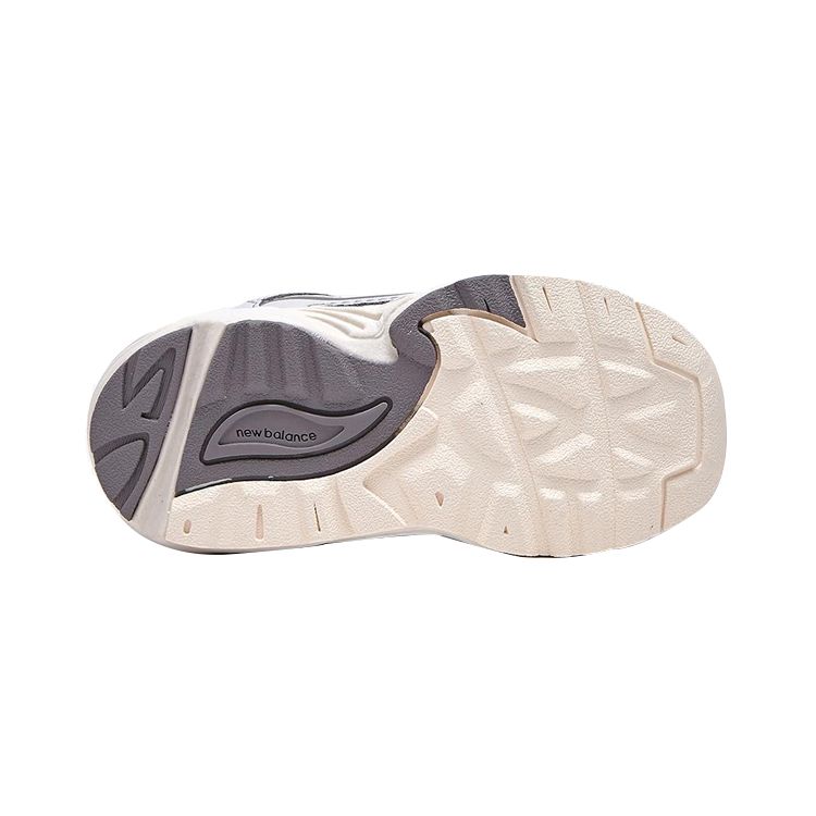 New Balance Nb 878 Leather Low-Top Sports Casual Shoes Kids Sneakers Gray White PV878KNS