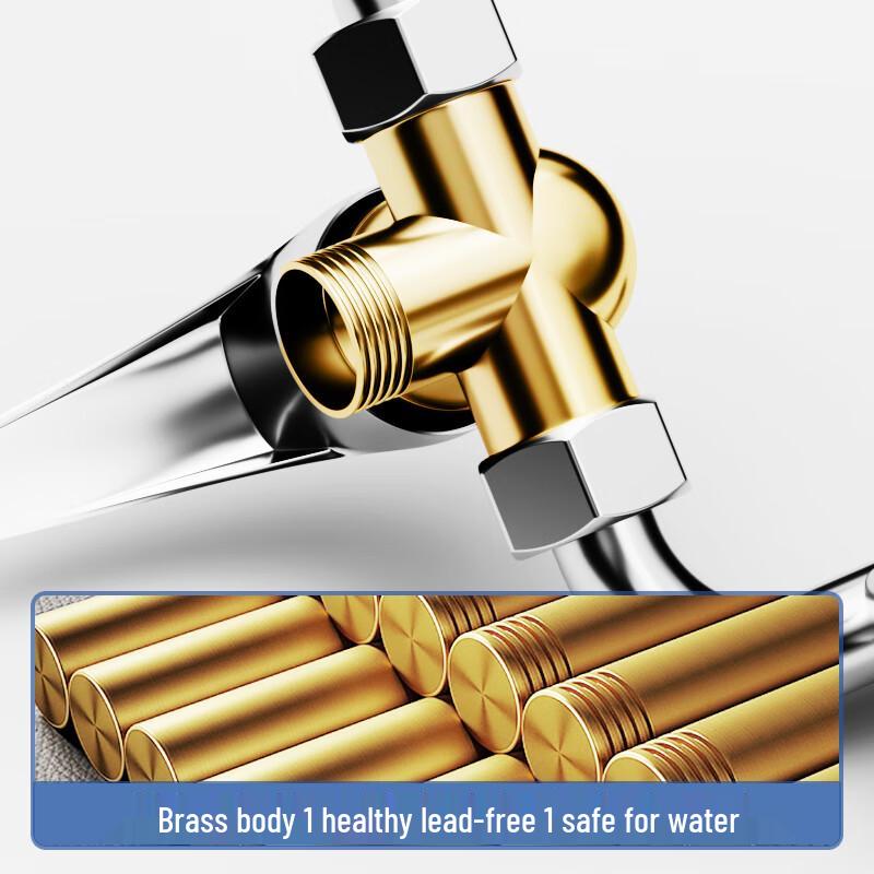 MEJUE Shower Faucet & Mixer Set