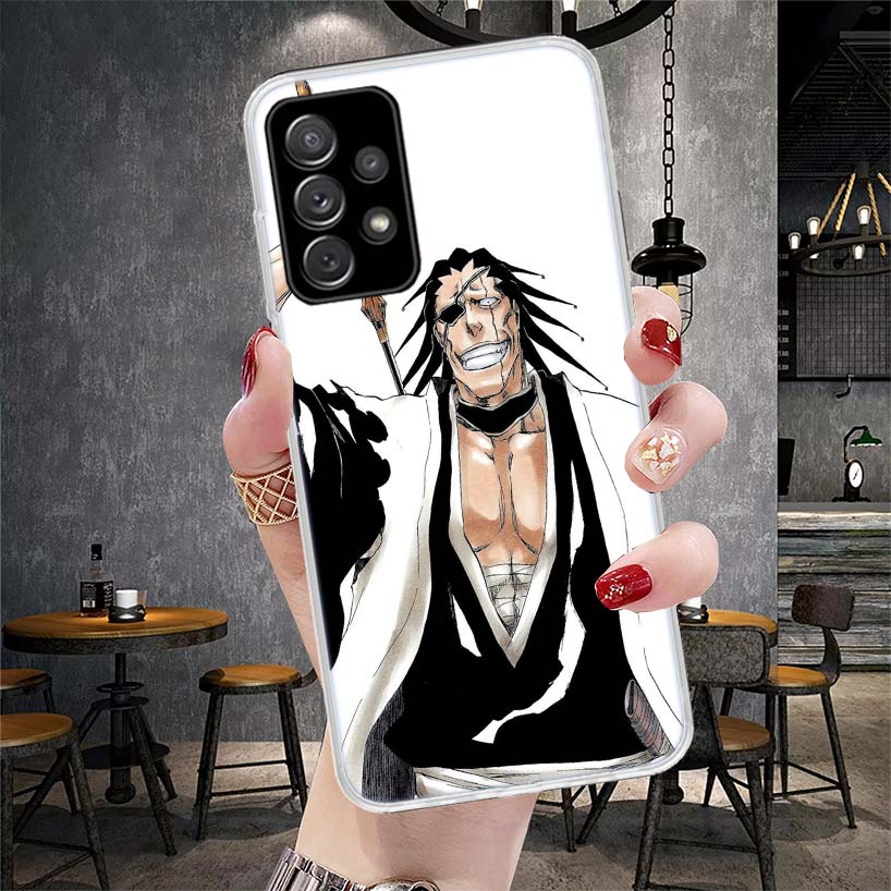 Zaraki Kenpachi Bleach Soft Phone Case For Samsung Galaxy S22 S23 S24 S25 Edge S26 Ultra S20 FE S21 Plus + Fundas Coque Galaxy S