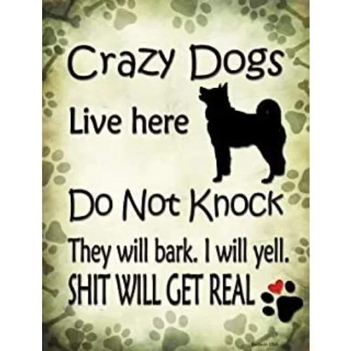 Please Be Respectful Sign  No Dog Pooping or Peeing  Durable Tin Yard Sign for Outdoor Use  Ideal for Home Decor Wall Decor P