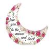 2D Flat Acrylic Heart-shaped Decoration for Indoor and Outdoor Decoration - No Need for Batteries/electricity, Free Day Decoration, Shop Decoratio
