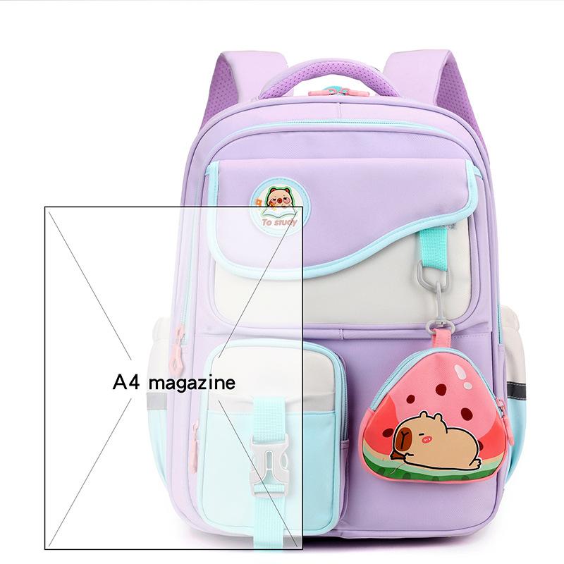 Cute schoolbag primary school students boys and girls large capacity backpack sweet small fresh children's backpack