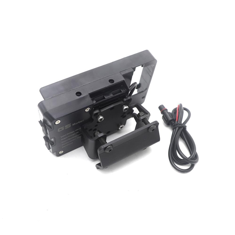 For BMW R 1200 GS R1200GS Adventure Motorcycle Navigation Bracket Mobile Phone GPS Plate Bracket Phone Holder USB 2005 - 2017