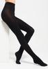 Women's Cotton Tights with Added Wool Black 602 Cotton Legs