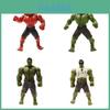 10 Inch Articulated Figure Vibrant Green And Red Hulk Action Toy