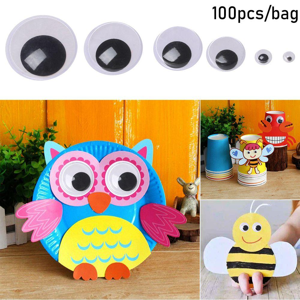 Parts Kids Toys Wiggling Moving Eyes DIY Dolls Materials Plush Panda Eye 3D Dolls Accessories