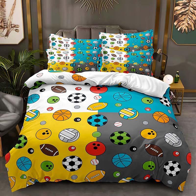 Fashion Technology Printing, 3D Digital Printing, Bedding, Duvet Covers, Pillowcases, Three-piece Sets