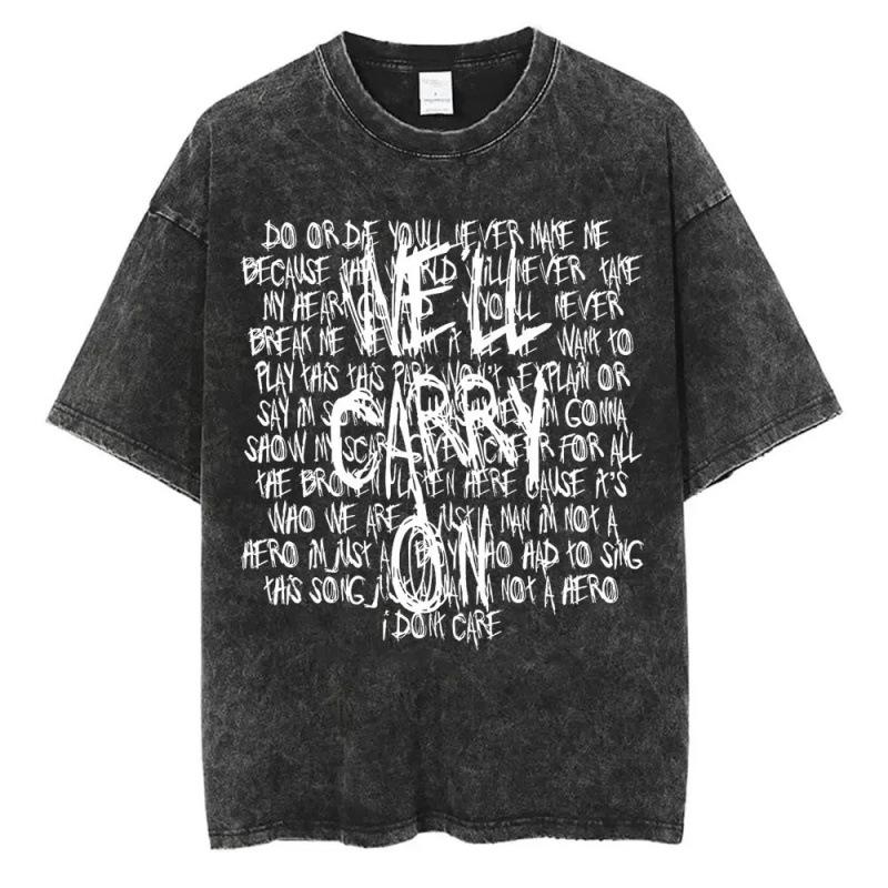 Y2K Chemical Romance I Wash Team Men S And Women S T-Shirts Men S And Women S Cotton Punk Retro Rock Music L