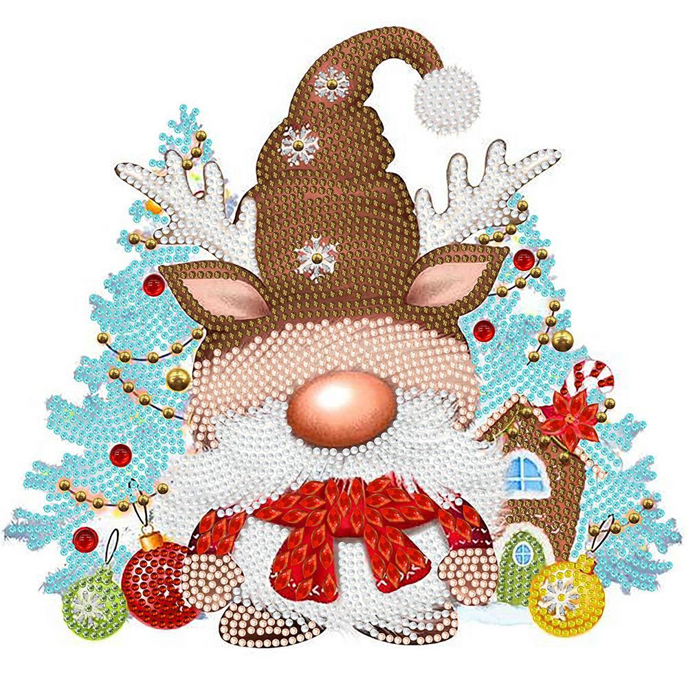 30*30cm 5D DIY Partial Special Shaped Drill Diamond Painting Wreath Kit Decoration  Drill Diamond Embroidery Crafts Wall Decor