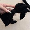 Velvet Large Bowknot Hairband Anti-slip Hair Hoop Fashion Women's Hairband  Hair Accessory