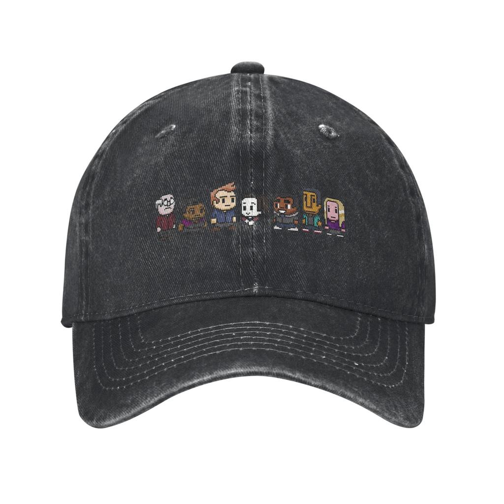 Community TV Show Baseball Cap Vintage Distressed Washed  Snapback Cap Men Women Outdoor Workouts  Unstructured Soft Caps Hat