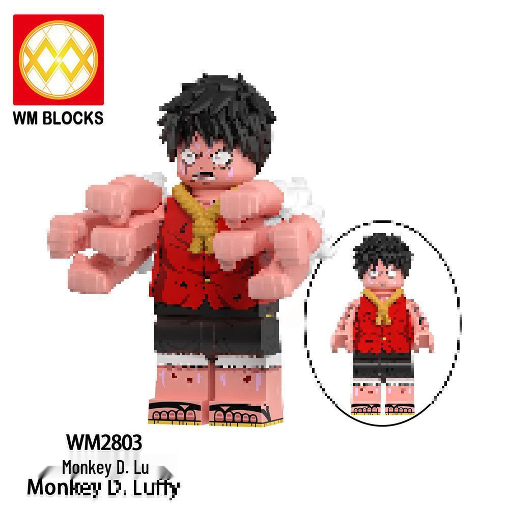 WM6194 Anime Pirates Series Building Blocks Figure Toy