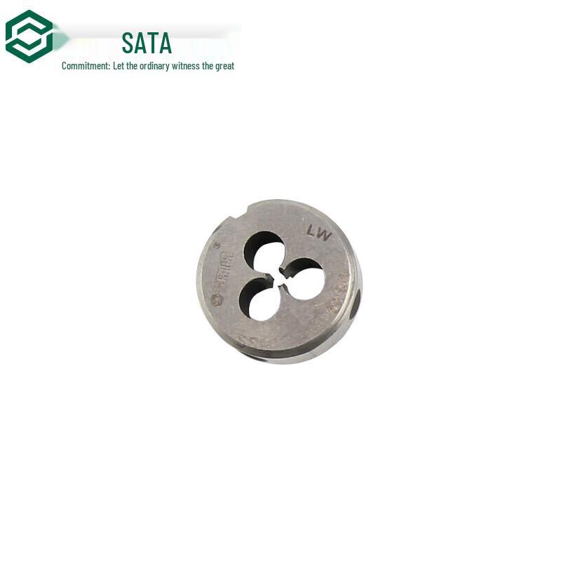 SATA High-Speed Steel Coarse Thread Round Die M10 x 1.5mm