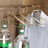 Luxury Wall-Mounted Aluminum Clothes Hanger – Seamless, Wide-Shoulder Design for Strappy Dresses and Heavy Garments