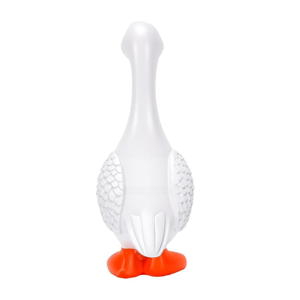 Resin Goose Statue Outdoor Yard Decor Lawn Ornament Patio Porch Decorative Sculpture for Home Garden Display