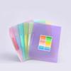 6Pcs File Sleeves Water Resistant Document Protector Folder with Rotating Clip Presentation Folder for Office 9x12Inch