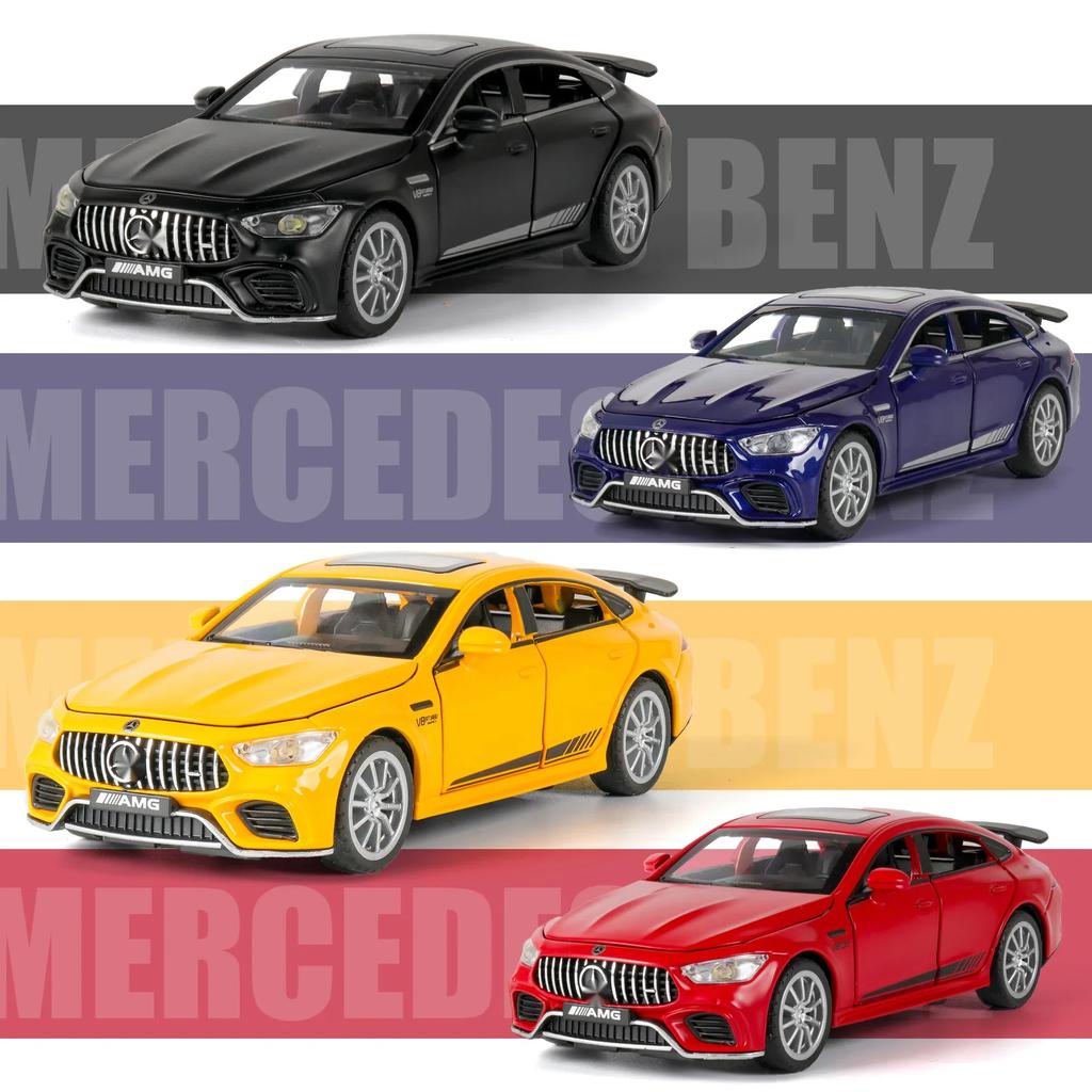 1:32 Mercedes-Benz AMG GT63 Sports Car Alloy Diecast Car Model High Simulation Miniature Model Sound Light Toys Gift A81