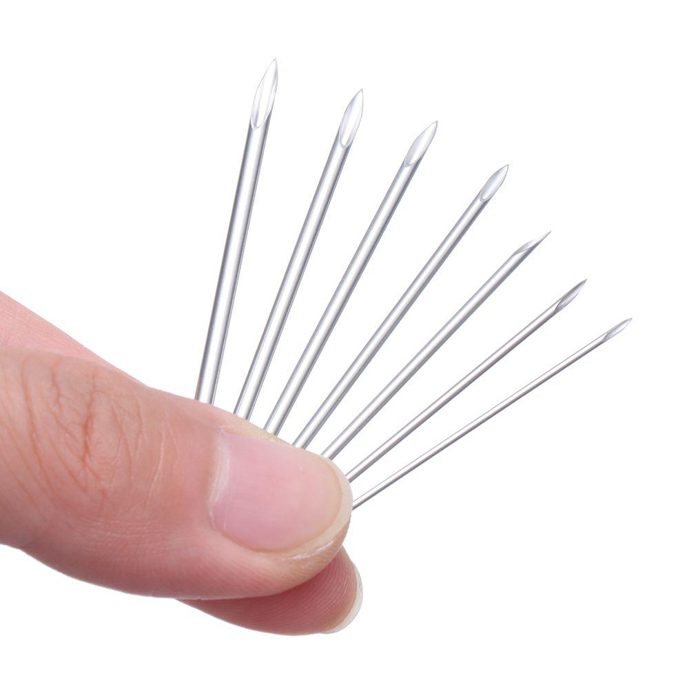 Ear Nose 316 Stainless Steel Navel Stud Puncture Needle Body Piercing Needles Jewelry Accessories