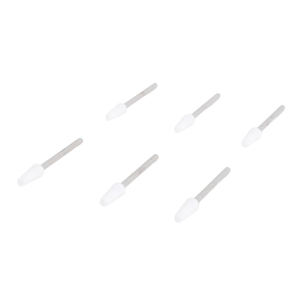 100 Pcs Tapered Barrel Nail Drill Bit Quartz Tungsten Steel Professional Cuticle Clean Drill Bit with Storage Box