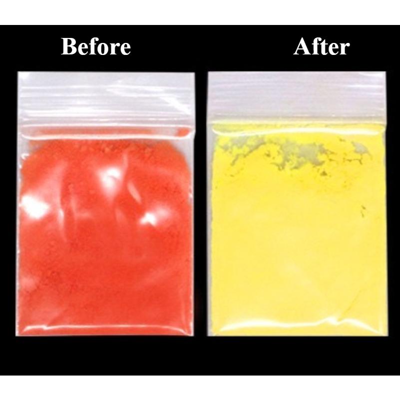 

10 цветов термохромный пигментный порошок – Активируемый температурой, меняющий цвет тепловой порошок для поделок, ногтей и DIY проектов киноварь