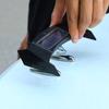 Adjustable Solar LED Rear Spoiler Wing Racing Flashing Lamp Air Deflector Decor