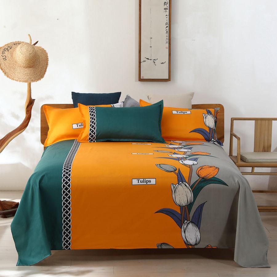 Bed Sheet Home Dormitory Single Comfortable Skin-friendly Bed Sheet Cartoon Multi-specification Bed Sheet