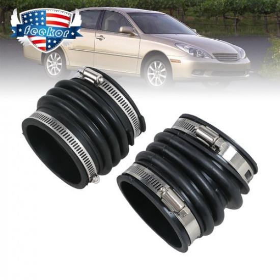 Set 2 Engine Air Intake Hose W/Clamps Resonator for Lexus ES300 ES330 RX330 US